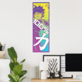 Mob Psycho 100 Power Poster (Heimbüro)