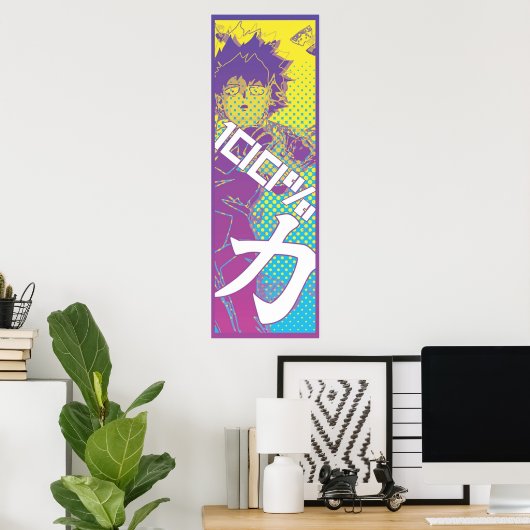 Mob Psycho 100 Power Poster (Heimbüro)