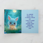 MÖBEKRITTER BIRTHDAY CARD FÜR KINDER DANKESKARTE (Innenseite)