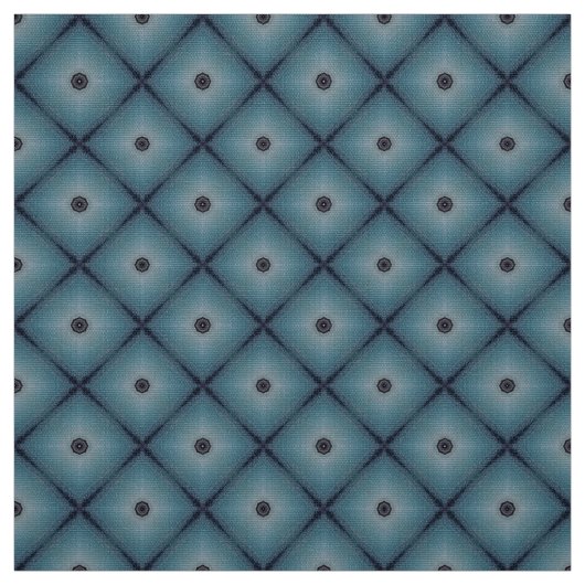 Möbel aus Glitch2-blauem Cyan-Stoff Stoff (Muster)