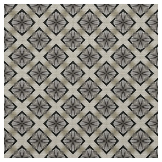 Möbel aus Glitch2 Hellgelb Grau Stoff (Muster)