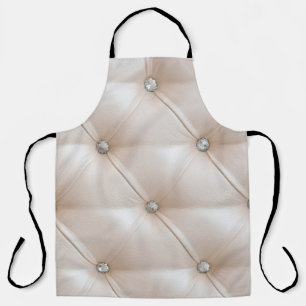 Möbel für die Beförderung in hellbeige Leder Schürze