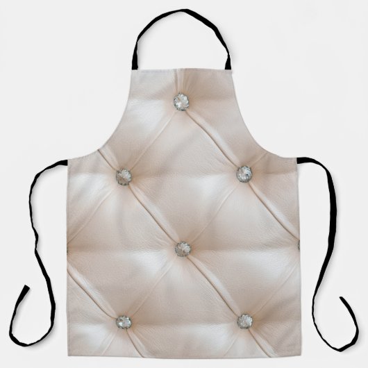 Möbel für die Beförderung in hellbeige Leder Schürze (Vorderseite)