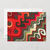 Möbel für Fraktal Postkarte (Vorne/Hinten)