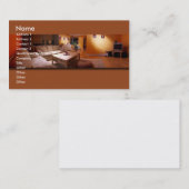Möbel/Innenarchitektur Visitenkarte (Vorne/Hinten)