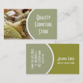 Möbel Store Business Card Visitenkarte (Vorne/Hinten)