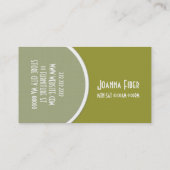 Möbel Store Business Card Visitenkarte (Rückseite)