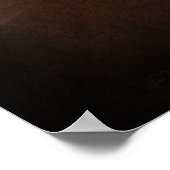 Möbel - Stuhl - Glück ist ein warmer Sitz Poster (Ecke)