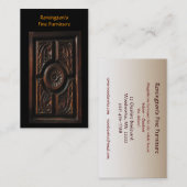 Möbel Visitenkarte (Vorne/Hinten)