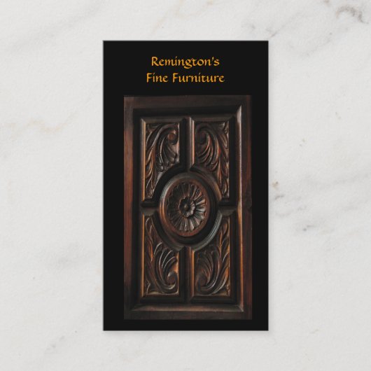 Möbel Visitenkarte (Vorderseite)