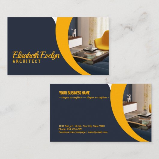 Möbel Visitenkarte (Vorne/Hinten)