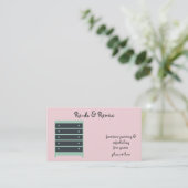 Möbel-Visitenkarte Visitenkarte (Stehend Vorderseite)