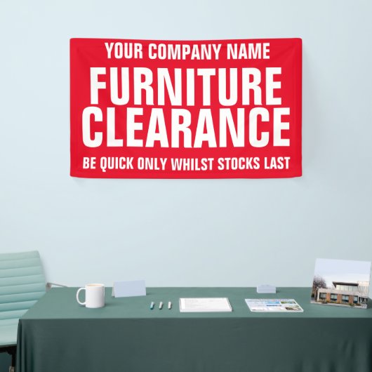Möbelfreigabengeschäft Signagefahne Banner (Messeveranstaltung)