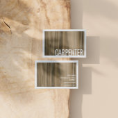 Möbelhersteller aus Nussholz Visitenkarte