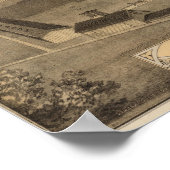 Möbelhersteller Kilburn and Gates Hütte Poster (Ecke)