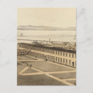 Möbelhersteller Kilburn and Gates Hütte Postkarte