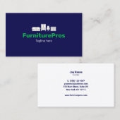 Möbelmontage Visitenkarte (Vorne/Hinten)