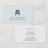 Möbelreparatur und Verfeinerung der Visitenkarte (Vorne/Hinten)