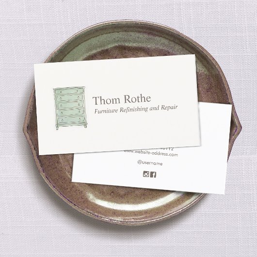 Möbelrüsterkasten, die Karte nennen