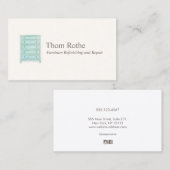 Möbelrüsterkasten, die Karte nennen (Vorne/Hinten)