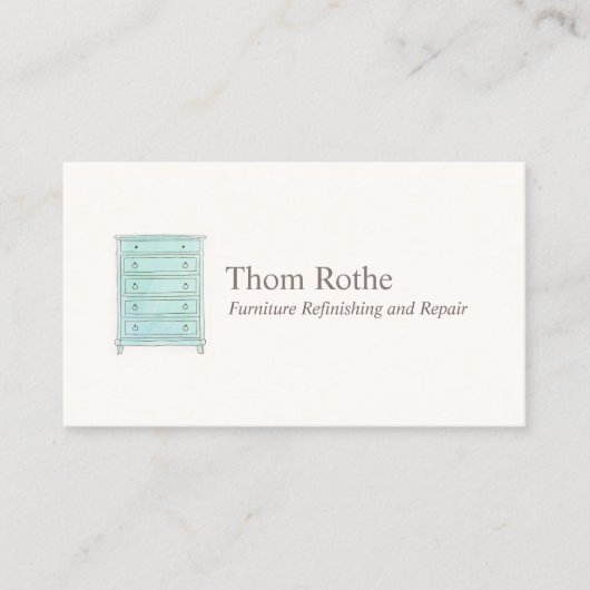 Möbelrüsterkasten, die Karte nennen (Vorderseite)