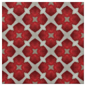 Möbelstoff Glitch2 Red Gray Stoff (Nahaufnahme)