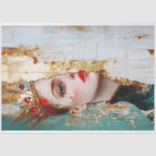 Möbelteppichpapier Frauengeschichte Monat Seidenpapier (Vorderseite)