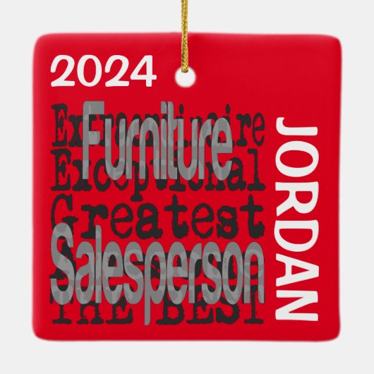 Möbelverkäufer Extraordinär CUSTOM Keramikornament (Rückseite)