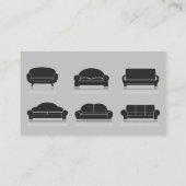 Möbelverkaufsreparaturkosten Visitenkarte (Rückseite)