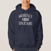 Moberly Spartans mittleres Moberly Missouri Hoodie (Vorderseite)