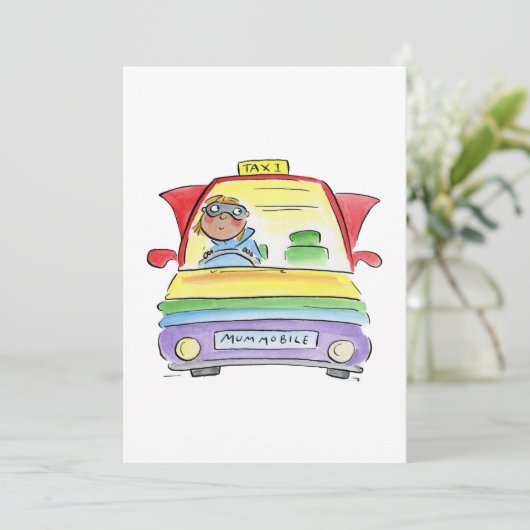 mobil einladung (Stehend Vorderseite)