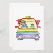 mobil einladung (Vorne/Hinten)