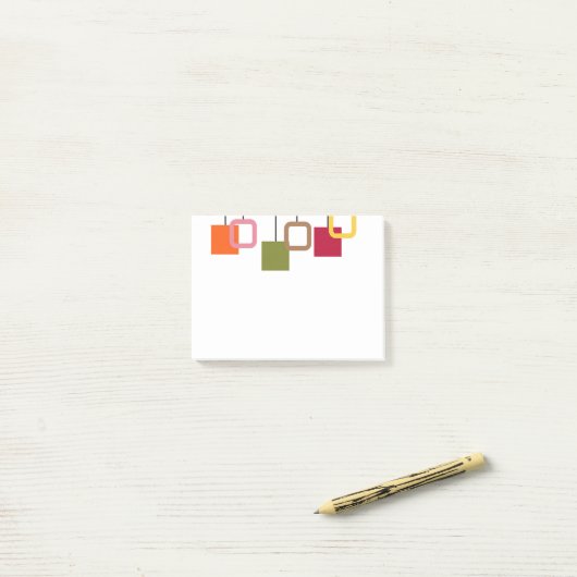 mobil post-it klebezettel (Auf Schreibtisch)