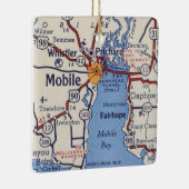 Mobile AL Vintage Karte Keramikornament (Rechts)