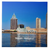 Mobile, Alabama City Fliese (Vorderseite)