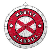 Mobile Alabama Dartscheibe (vorne)