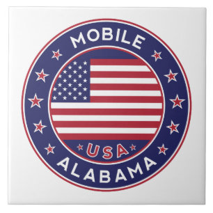 Mobile, Alabama Fliese