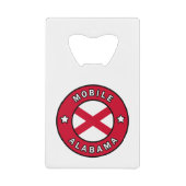 Mobile Alabama Geldbeutel Flaschenöffner (Vorderseite)