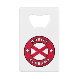 Mobile Alabama Geldbeutel Flaschenöffner