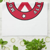 Mobile Alabama Geschirrtuch (Gefaltet)