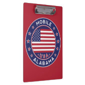 Mobile, Alabama Klemmbrett (Rechts)