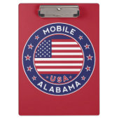 Mobile, Alabama Klemmbrett (Vorderseite)
