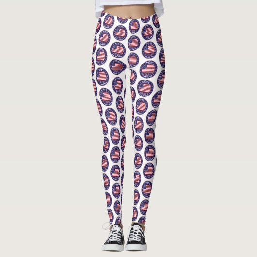 Mobile, Alabama Leggings (Vorderseite)