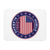 Mobile, Alabama Magnet (Horizontal)