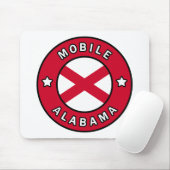 Mobile Alabama Mousepad (Mit Mouse)