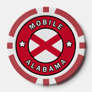 Mobile Alabama Pokerchips
