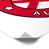 Mobile Alabama Poster (Ecke)