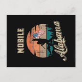 Mobile Alabama Postkarte (Vorderseite)