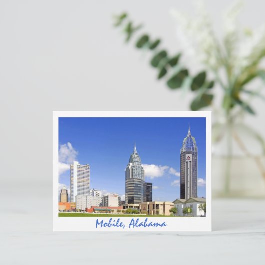 Mobile, Alabama Postkarte (Stehend Vorderseite)