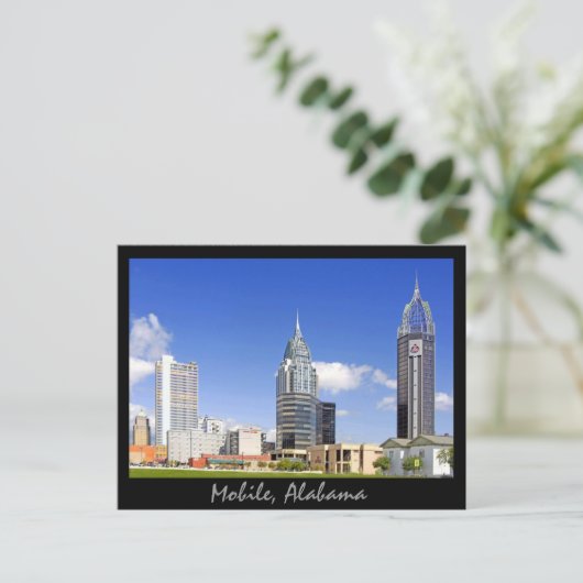 Mobile, Alabama Postkarte (Stehend Vorderseite)
